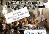 Biglietti esauriti per Caffè Teatro di Giovedì. La serata sarà riproposta su èTV Canale 12. Il 30 Luglio anche Luca Pagliari nel format Inteatro e Comune di Polverigi caffè teatro polverigi villa nappi maurizio socci eco demolizioni ètv marche