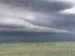 Temporali, grandine e vento forte. La costa delle Marche sferzata dal maltempo