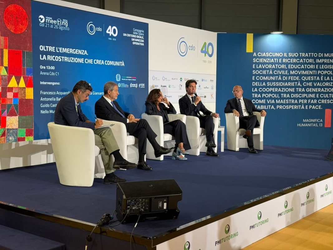 Acquaroli al Meeting di Rimini