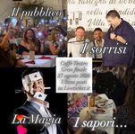 “Caffè Teatro” a Polverigi, giovedì 27 ultima serata con la magia del Campione Italiano Lupis e il sorriso di Sprovieri. èTV Media Partner eventi marche caffè teatro polverigi ètv maurizio socci canale 12