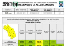 Meteo. Dal bollino rosso all’allerta gialla