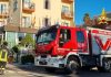 Grottammare. Principio d’incendio in un hotel, Vigili del Fuoco sul posto