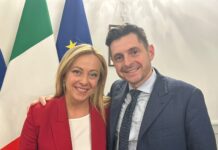 Il Presidente del Consiglio Giorgia Meloni ad Ascoli per la presentazione dei lavori della dimora Saladini Pilastri